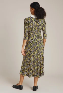Wynn Dress Yellow Bouquet 9 Wynn Dress Yellow Bouquet -KILA Clothing Shop D03G006 Z73 23203 650px 964px