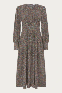 Tabatha Dress Orange Floral 10 Tabatha Dress Orange Floral -KILA Clothing Shop D03G008 Z63 23832 650px 964px