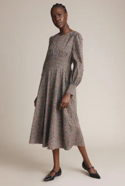 Tabatha Dress Orange Floral 8 Tabatha Dress Orange Floral -KILA Clothing Shop D03G008 Z63 23835 650px 964px