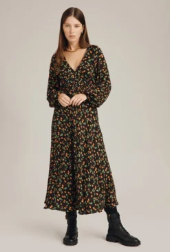 Marlow Dress Black Floral 10 Marlow Dress Black Floral -KILA Clothing Shop D03G020 Z66 23561 650px 964px