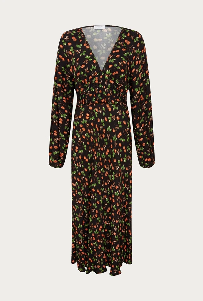 Marlow Dress Black Floral 6 Marlow Dress Black Floral - Image 6