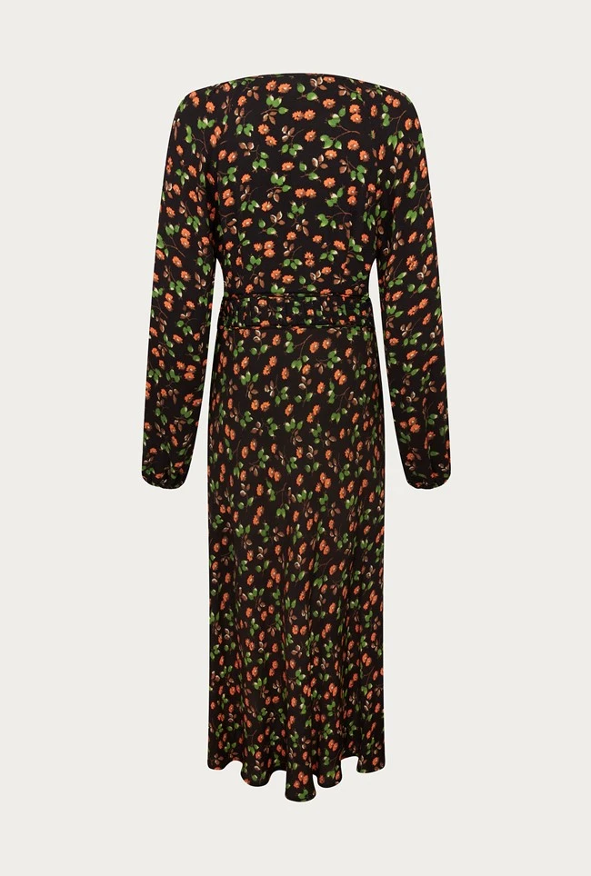 Marlow Dress Black Floral 7 Marlow Dress Black Floral - Image 7