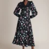 Dixie Dress Black Floral