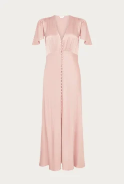 Grace Satin Midi Dress Rose 10 Grace Satin Midi Dress Rose -KILA Clothing Shop D04G010 H04 24140 650px 964px