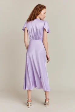 Grace Satin Midi Dress Lilac 8 Grace Satin Midi Dress Lilac -KILA Clothing Shop D04G010 L04 26617 650px 964px