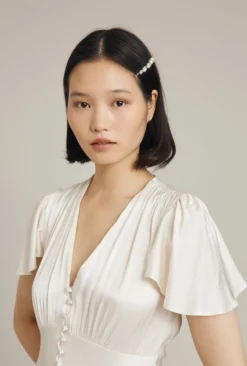 Grace Satin Midi Dress Ivory -KILA Clothing Shop D04G010 M12 24149 650px 964px