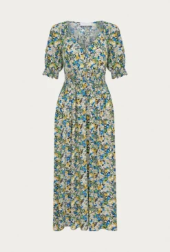 Una Dress Daisy Floral -KILA Clothing Shop D04G034 Z25 24738 650px 964px