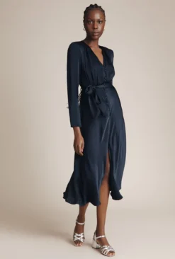 Meryl Satin Midi Dress Navy 9 Meryl Satin Midi Dress Navy -KILA Clothing Shop D05G002 K10 26050 650px 964px