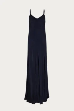 Winnie Satin Maxi Dress Navy -KILA Clothing Shop D05G068 K10 26271 650px 964px