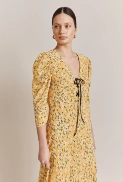 Charlotte Crepe Midi Dress