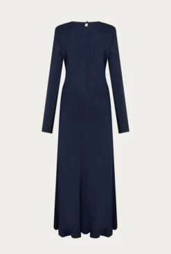 Mari Satin Midi Dress Navy 17 Mari Satin Midi Dress Navy -KILA Clothing Shop D06G041 K10 26840 650px 964px