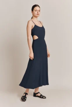 Lila Midi Dress Navy 8 Lila Midi Dress Navy -KILA Clothing Shop D06G042 K10 27374 650px 964px