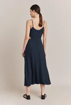 Lila Midi Dress Navy 9 Lila Midi Dress Navy -KILA Clothing Shop D06G042 K10 27376 650px 964px