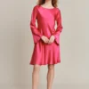 Willow Knee Length Dress Pink