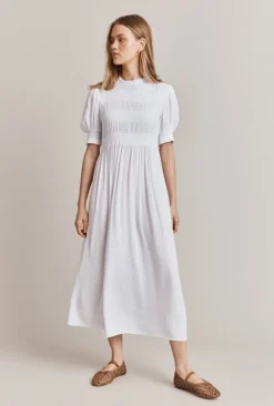 Eloise Crepe Midi Dress White 6 Eloise Crepe Midi Dress White -KILA Clothing Shop D06G071 C01 27942 650px 964px
