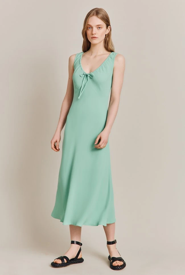 Trixie Crepe Midi Dress 1 Trixie Crepe Midi Dress
