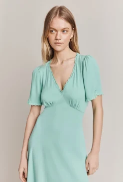 Victoria Crepe Midi Dress