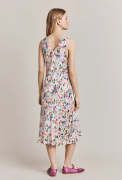 Summer Umbrella Petals Satin Midi Dress Pink Umbrella Petals 7 Summer Umbrella Petals Satin Midi Dress Pink Umbrella Petals -KILA Clothing Shop D06G095 Z58 28150 650px 964px