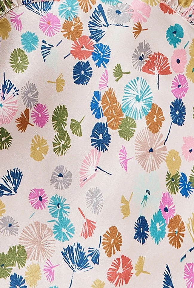 Josephine Satin Midi Dress Pink Umbrella Petals 6 Josephine Satin Midi Dress Pink Umbrella Petals - Image 6