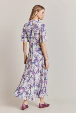 Penny Crepe Midi Dress Blue Dotty Clouds 8 Penny Crepe Midi Dress Blue Dotty Clouds -KILA Clothing Shop D06G103 Z63 28238 650px 964px