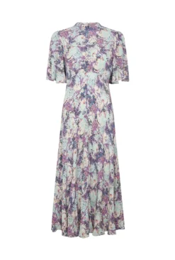 Penny Crepe Midi Dress Blue Dotty Clouds 9 Penny Crepe Midi Dress Blue Dotty Clouds -KILA Clothing Shop D06G103 Z63 28241 650px 964px