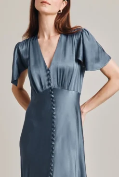 Grace Satin Midi Dress Blue Mirage 9 Grace Satin Midi Dress Blue Mirage -KILA Clothing Shop D07G023 K60 29027 650px 964px