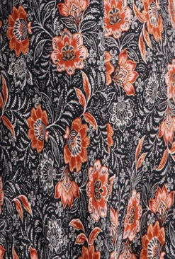 Erin Crepe Midi Dress Red Batik Bloom 10 Erin Crepe Midi Dress Red Batik Bloom -KILA Clothing Shop D07G045 Z08 29268 650px 964px