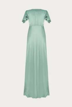 Delphine Satin Maxi Dress Soft Green 11 Delphine Satin Maxi Dress Soft Green -KILA Clothing Shop DF46CA J61 26503 650px 964px