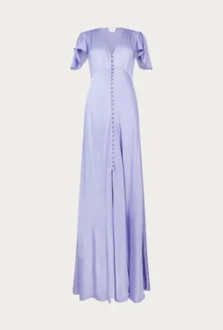 Delphine Satin Maxi Dress Violet -KILA Clothing Shop DF46CA L02 26505 650px 964px