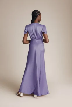 Delphine Satin Maxi Dress Violet -KILA Clothing Shop DF46CA L02 26507 650px 964px