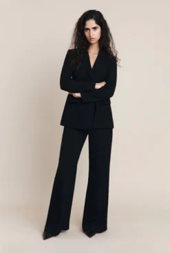 Piper Crepe Blazer Black -KILA Clothing Shop J05G001 A01 25776 650px 964px