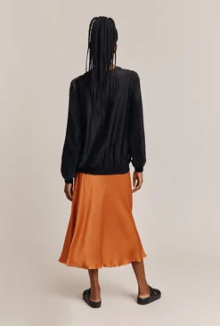 Mia Satin Bomber Jacket Black -KILA Clothing Shop J06G001 A01 26948 650px 964px