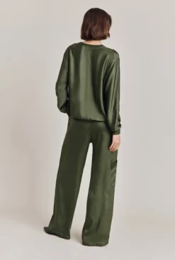 Mia Satin Bomber Jacket Thyme 11 Mia Satin Bomber Jacket Thyme -KILA Clothing Shop J06G001 J96 28643 650px 964px