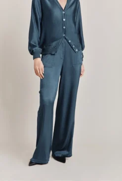 Mia Satin Bomber Jacket Dark Denim -KILA Clothing Shop J06G001 K04 28650 650px 964px