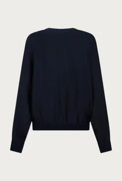 Mia Satin Bomber Jacket Navy -KILA Clothing Shop J06G001 K10 27183 650px 964px