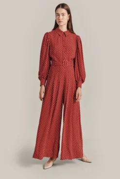 Flora Crepe Jumpsuit Red Spot 9 Flora Crepe Jumpsuit Red Spot -KILA Clothing Shop O07G003 Z78 29321 650px 964px