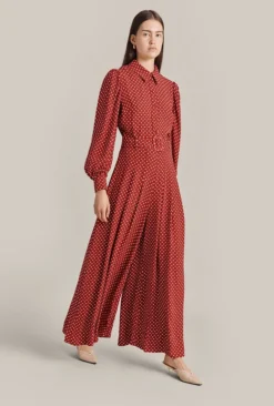 Flora Crepe Jumpsuit Red Spot 10 Flora Crepe Jumpsuit Red Spot -KILA Clothing Shop O07G003 Z78 29322 650px 964px