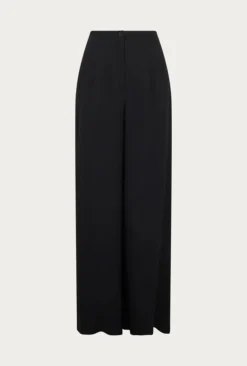Brooke Wide-Leg Trousers Black -KILA Clothing Shop P06G002 A01 26432 650px 964px