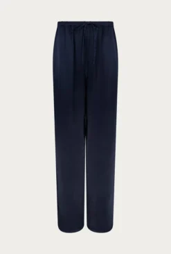 Imogen Satin Wide Leg Trouser Navy -KILA Clothing Shop P06G003A K10 26660 650px 964px