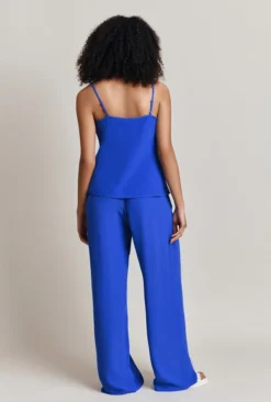 Aria Blue Crepe Trouser Rich Blue -KILA Clothing Shop P06G008 K81 28003 650px 964px