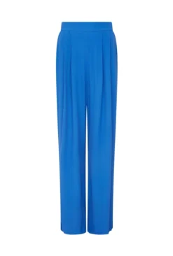 Aria Blue Crepe Trouser Rich Blue -KILA Clothing Shop P06G008 K81 28077 650px 964px