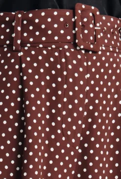 Clara Crepe Palazzo Trousers Delores Spot -KILA Clothing Shop P07G018 Z16 29275 650px 964px