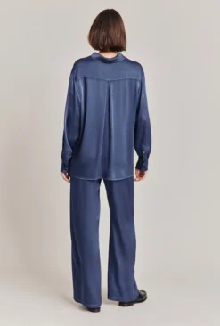 Ellie Satin Shirt Dark Blue 9 Ellie Satin Shirt Dark Blue -KILA Clothing Shop Q06G007A K74 28580 650px 964px