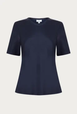 Ivy Satin Top Navy 12 Ivy Satin Top Navy -KILA Clothing Shop Q06G008A K10 26540 650px 964px