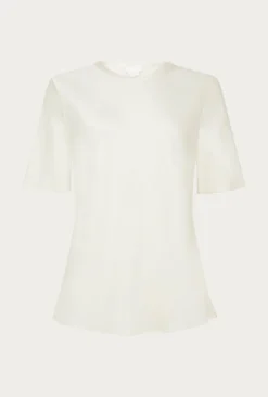 Ivy Satin Top Ivory -KILA Clothing Shop Q06G008A M12 26544 650px 964px