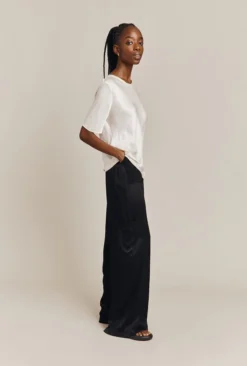 Ivy Satin Top Ivory -KILA Clothing Shop Q06G008A M12 26650 650px 964px