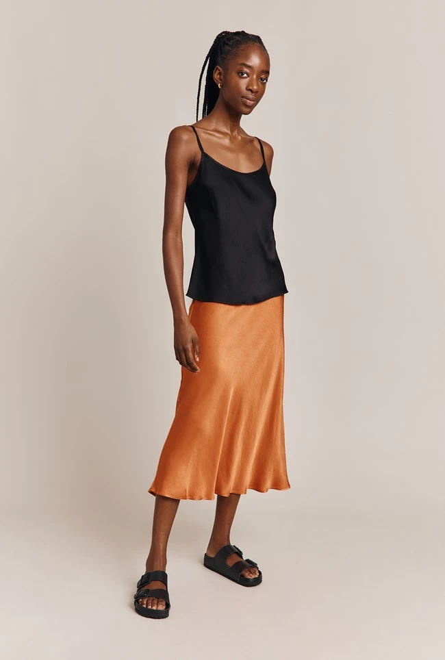 Jana Satin Cami Top Black 4 Jana Satin Cami Top Black - Image 4