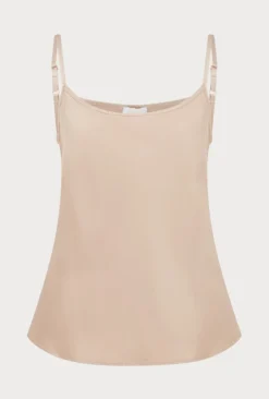 Jana Satin Cami Top Stone 14 Jana Satin Cami Top Stone -KILA Clothing Shop Q06G011 N04 27250 650px 964px
