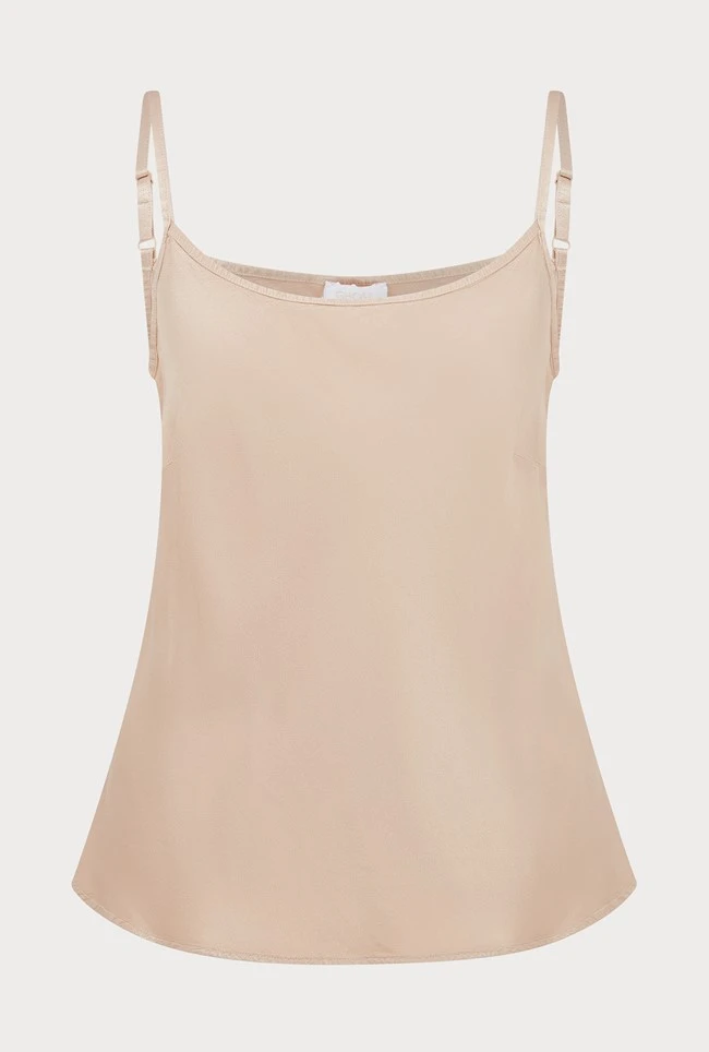 Jana Satin Cami Top Stone 7 Jana Satin Cami Top Stone - Image 7