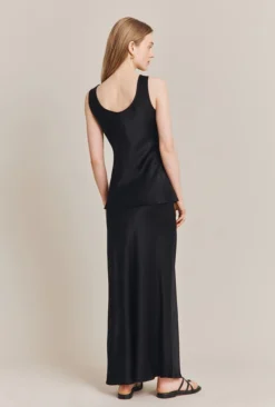 Margot Satin Top Black 7 Margot Satin Top Black -KILA Clothing Shop Q06G015 A01 27802 650px 964px